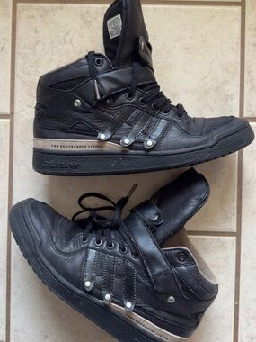 diesel x adidas collab AW11 hightop shoe